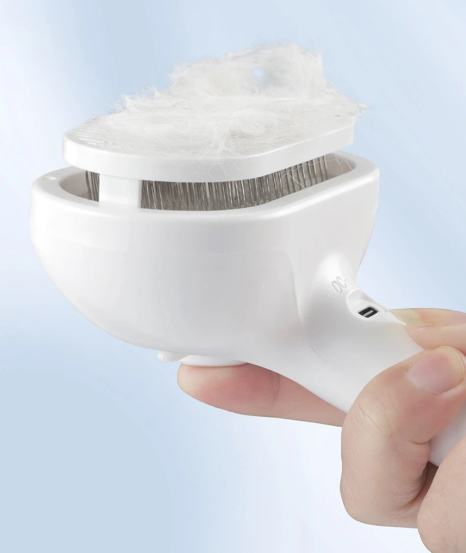 MimoSteam™ – Cepillo de Vapor 3 en 1 para Perros y Gatos
